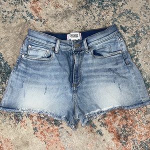 [PINK] frayed shorts